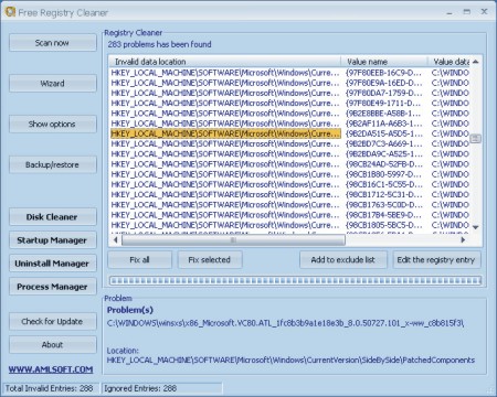 AML Free Registry Cleaner
